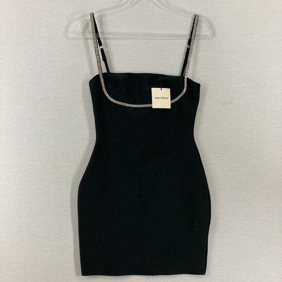 superdown Black Mini Dress - Picture 2 of 12